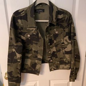 Camo Denim Jacket